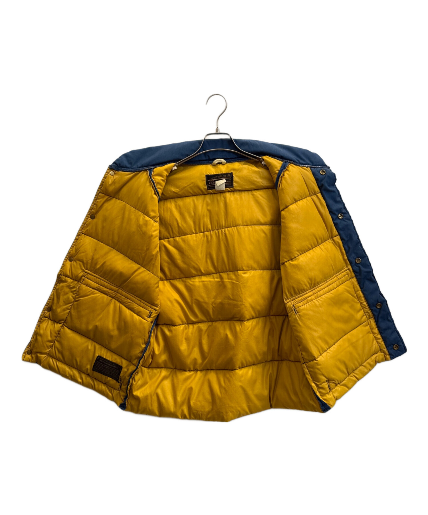 中古・古着通販】Eddie Bauer (エディーバウアー) ダウンベスト ブルー