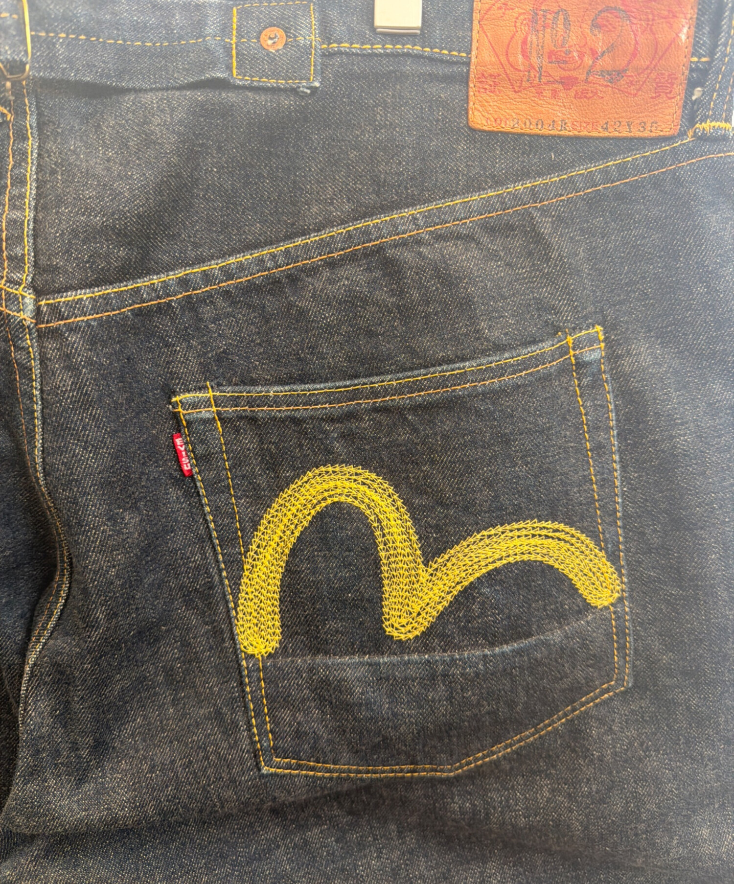 中古・古着通販】EVISU (エヴィス) カモメ刺繍 デニムパンツ