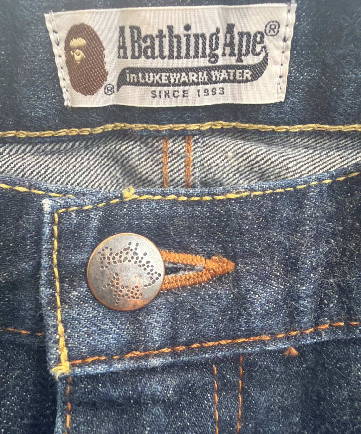 中古・古着通販】A BATHING APE (アベイシングエイプ) KILL APE デニム