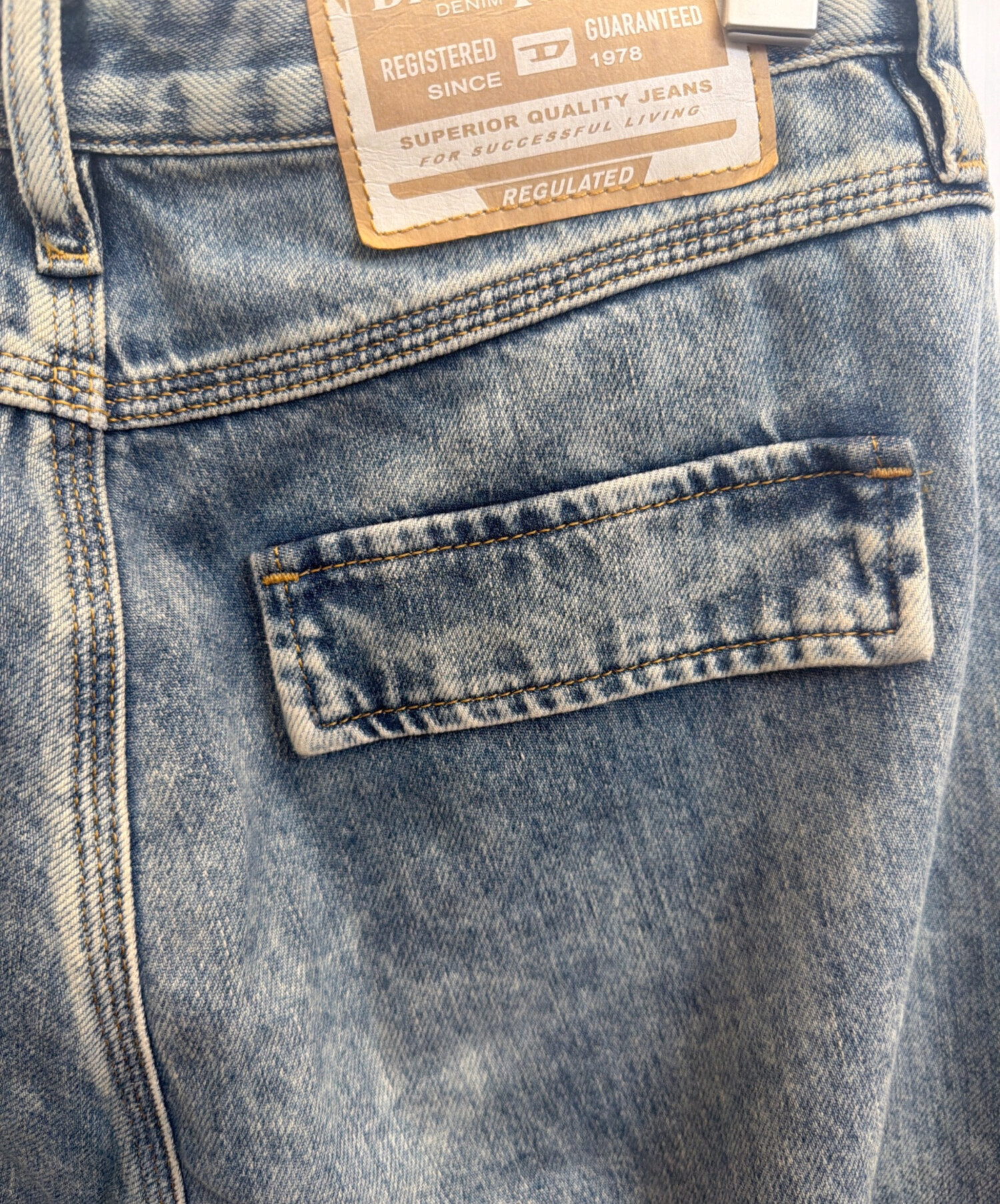 中古・古着通販】DIESEL (ディーゼル) P-MIRTA-OUT デニムカーゴパンツ