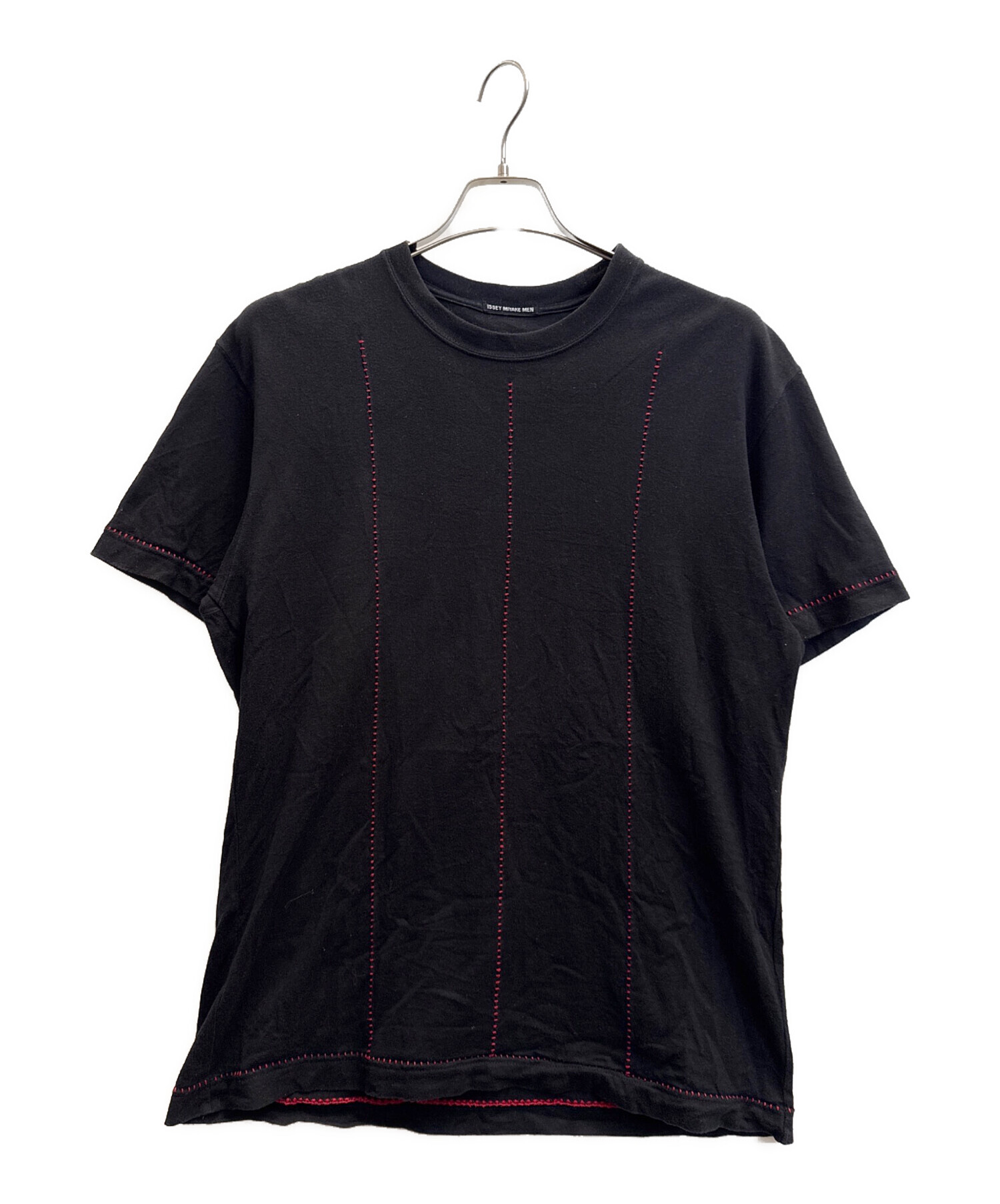 ISSEY MIYAKE 半袖 カットソー 中古・古着通販】ISSEI MIYAKE MEN (イッセイミヤケメン) 半袖