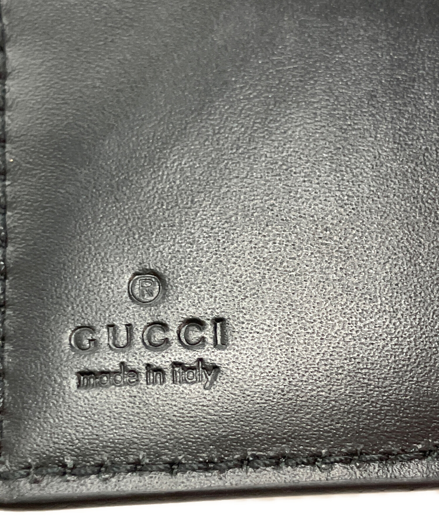中古・古着通販】GUCCI (グッチ) シェリーライン二つ折り財布