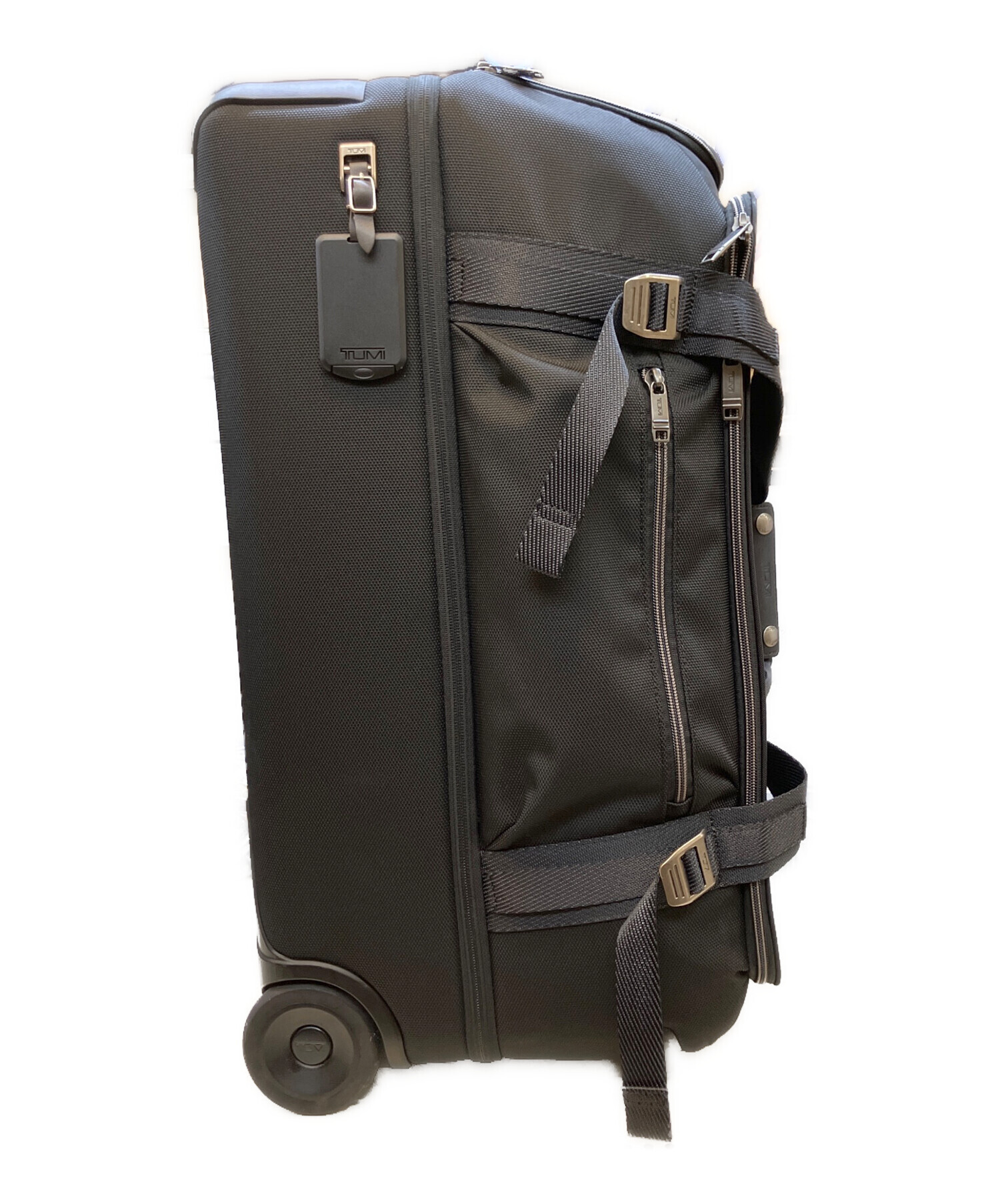 TUMI 最高級 ARRIVE『DORVAL』ウィールドダッフル 美品★レア 中古・古着通販】TUMI (トゥミ) ウィールドダッフルキャリー ブラック