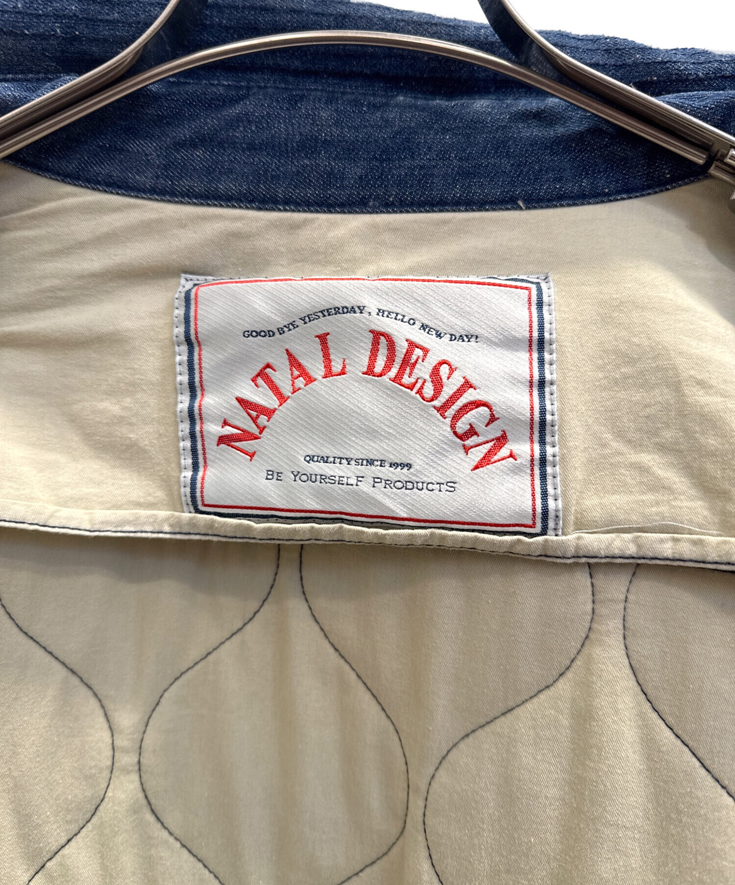 中古・古着通販】NATAL DESIGN (ネイタルデザイン) キルティングデニム