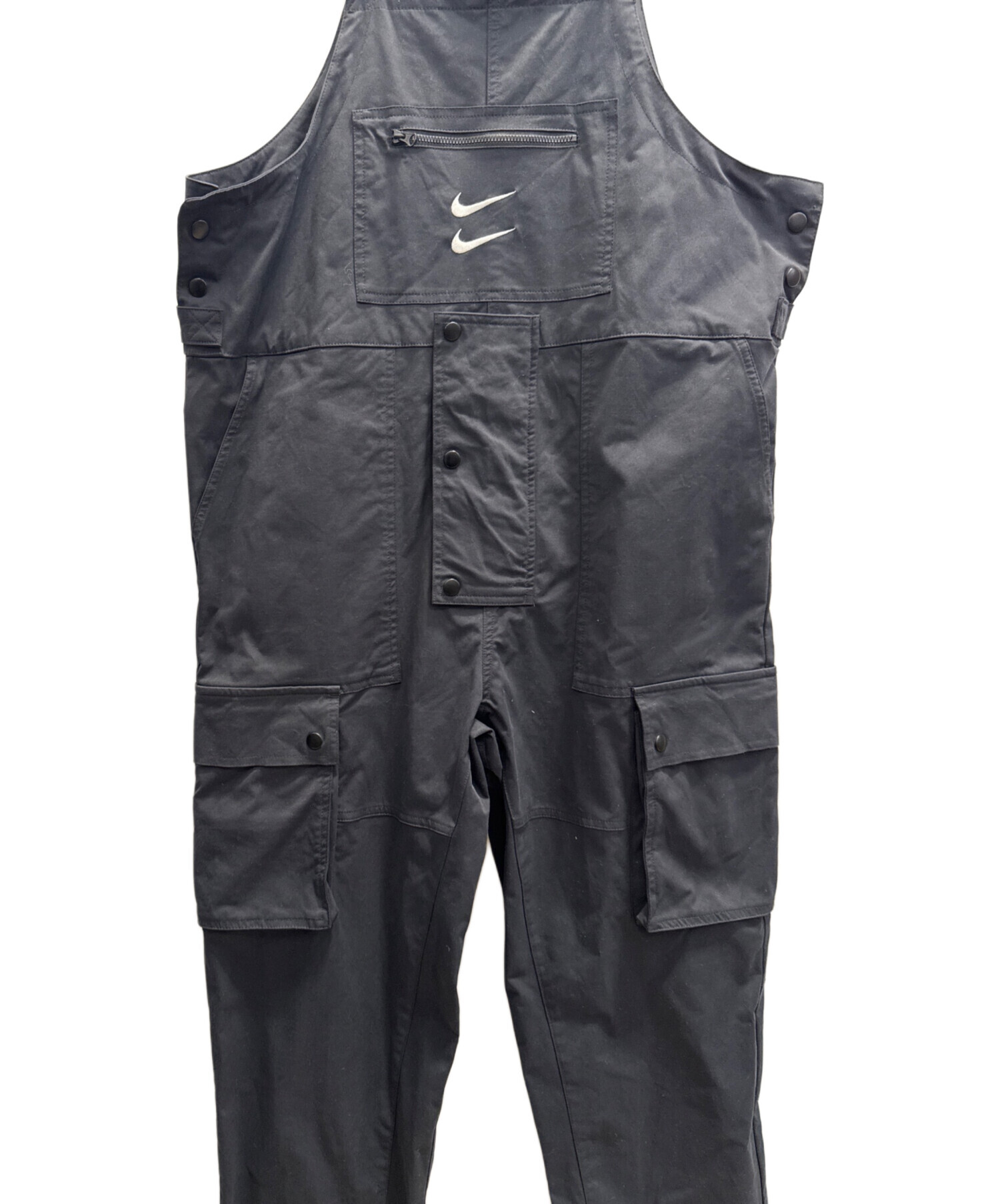 中古・古着通販】NIKE (ナイキ) AS M NSW SWOOSH OVERALLS+ ブラック