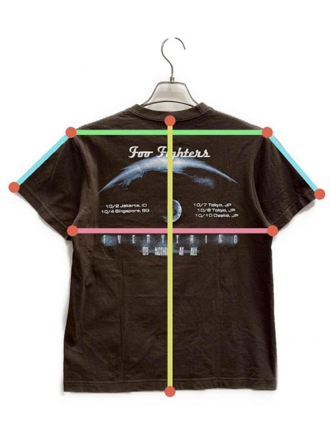 中古・古着通販】Foo Fighters (フー・ファイターズ) 半袖Tシャツ