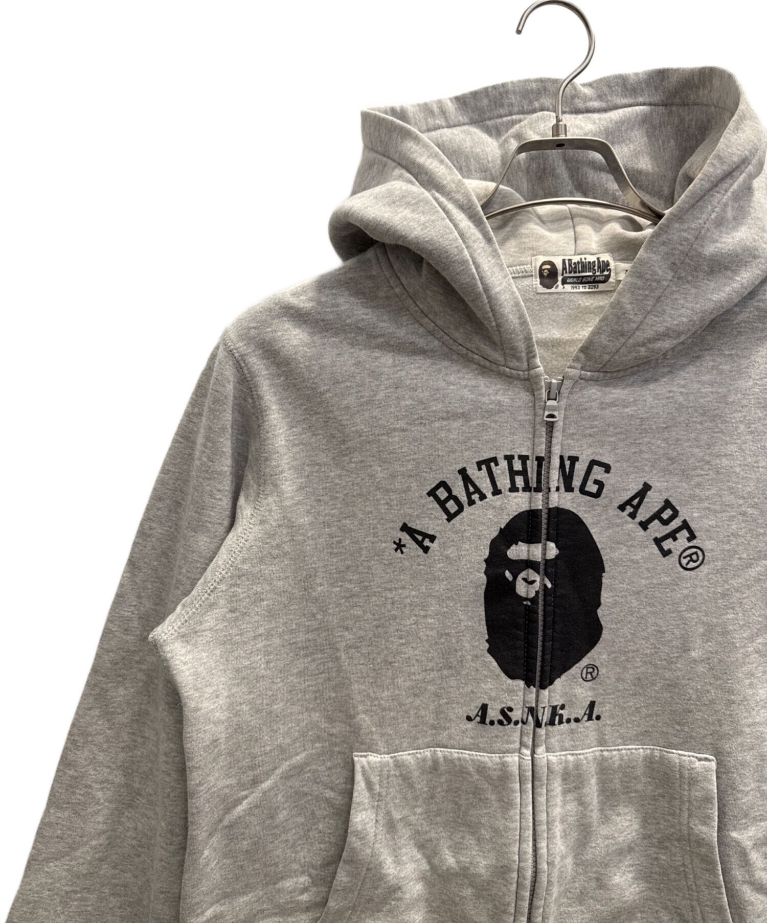 中古・古着通販】A BATHING APE (アベイシングエイプ) ジップパーカー