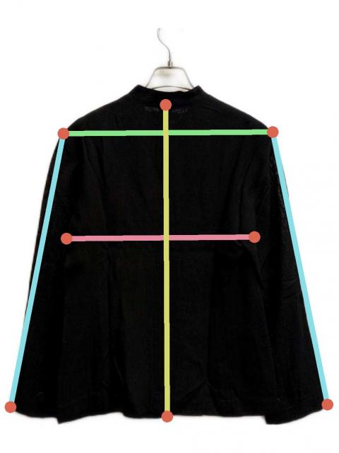 中古・古着通販】ISSEY MIYAKE (イッセイミヤケ) リネン長袖シャツ