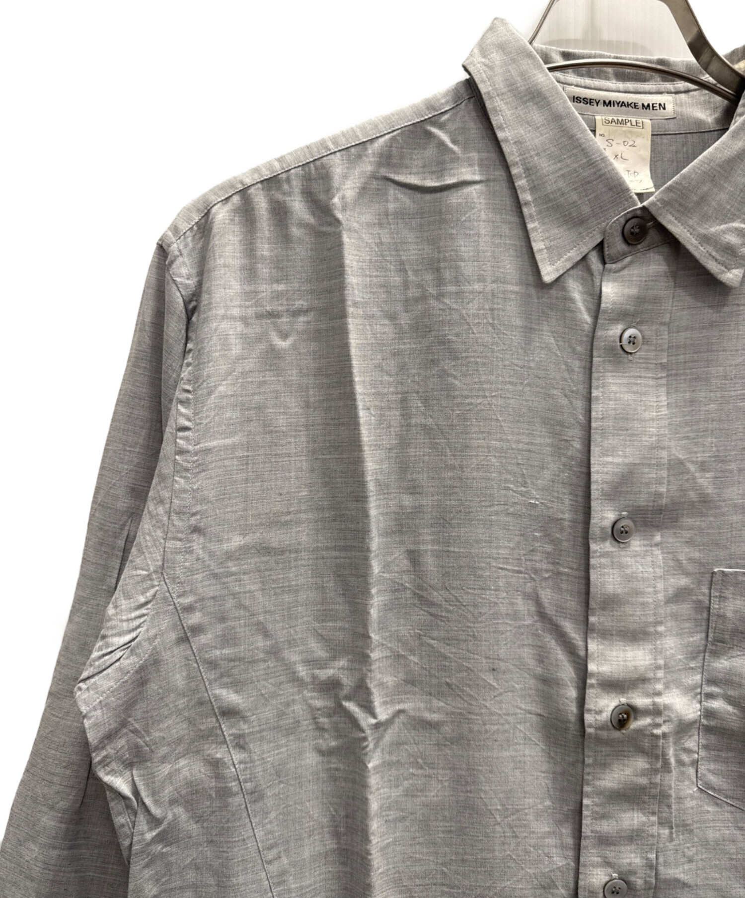 ISSEY MIYAKE 長袖トップス 中古・古着通販】ISSEY MIYAKE MEN (イッセイミヤケメン) 長袖シャツ