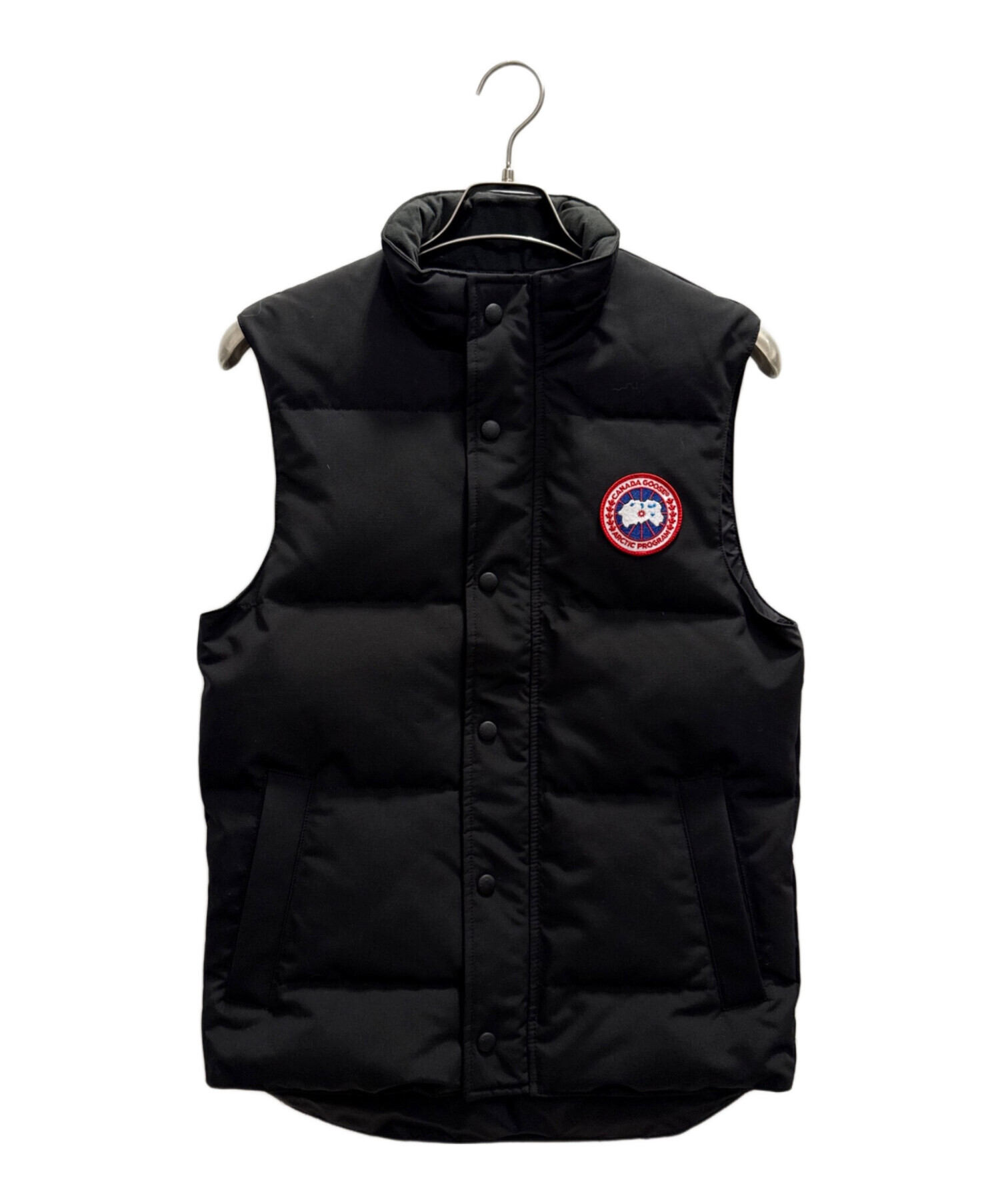 【正規品・本物】カナダグース GARSON VEST ダウンベスト 中古・古着通販】CANADA GOOSE (カナダグース) GARSON VEST ブラック