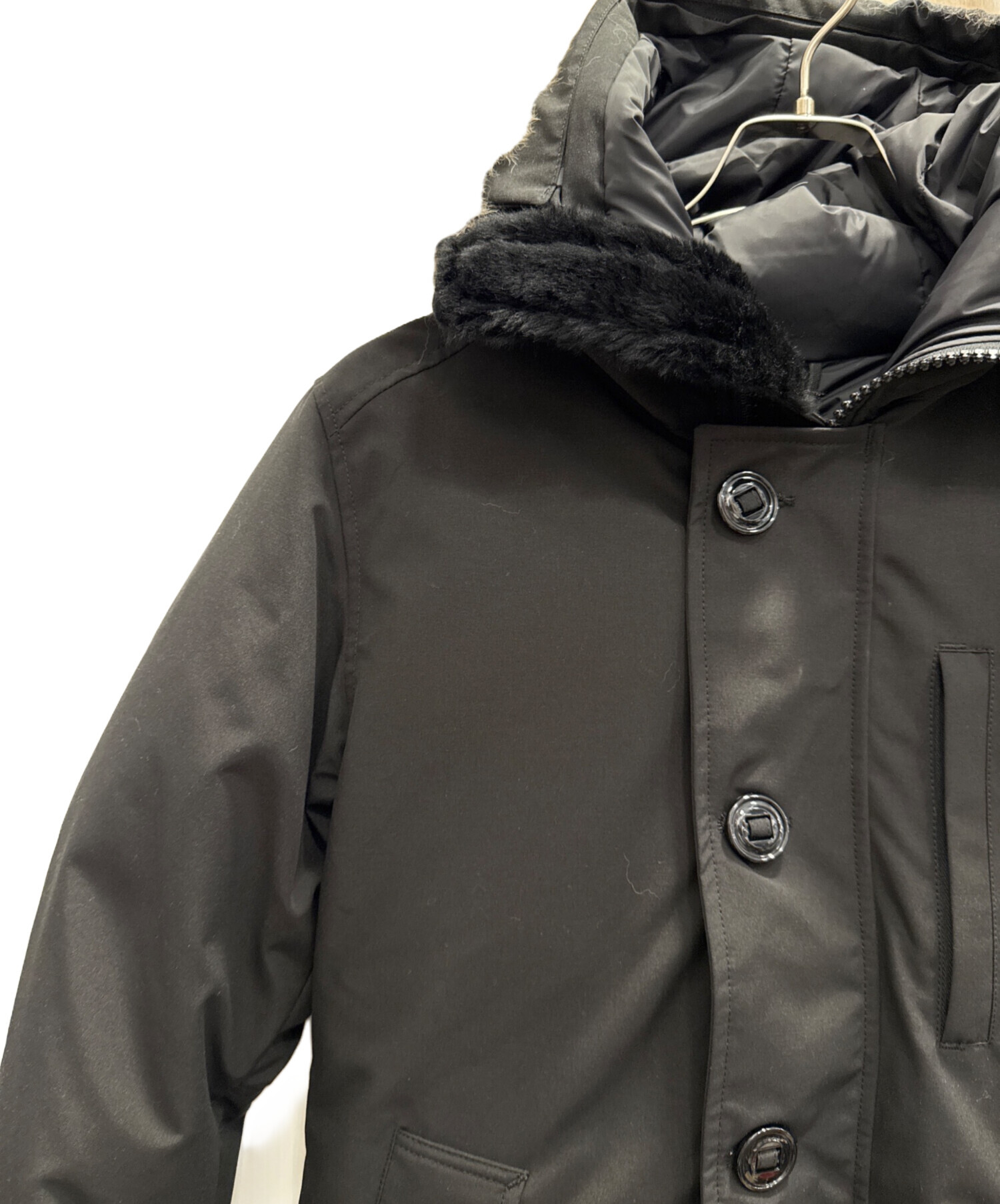 中古・古着通販】CANADA GOOSE (カナダグース) JASPER PARKA ブラック