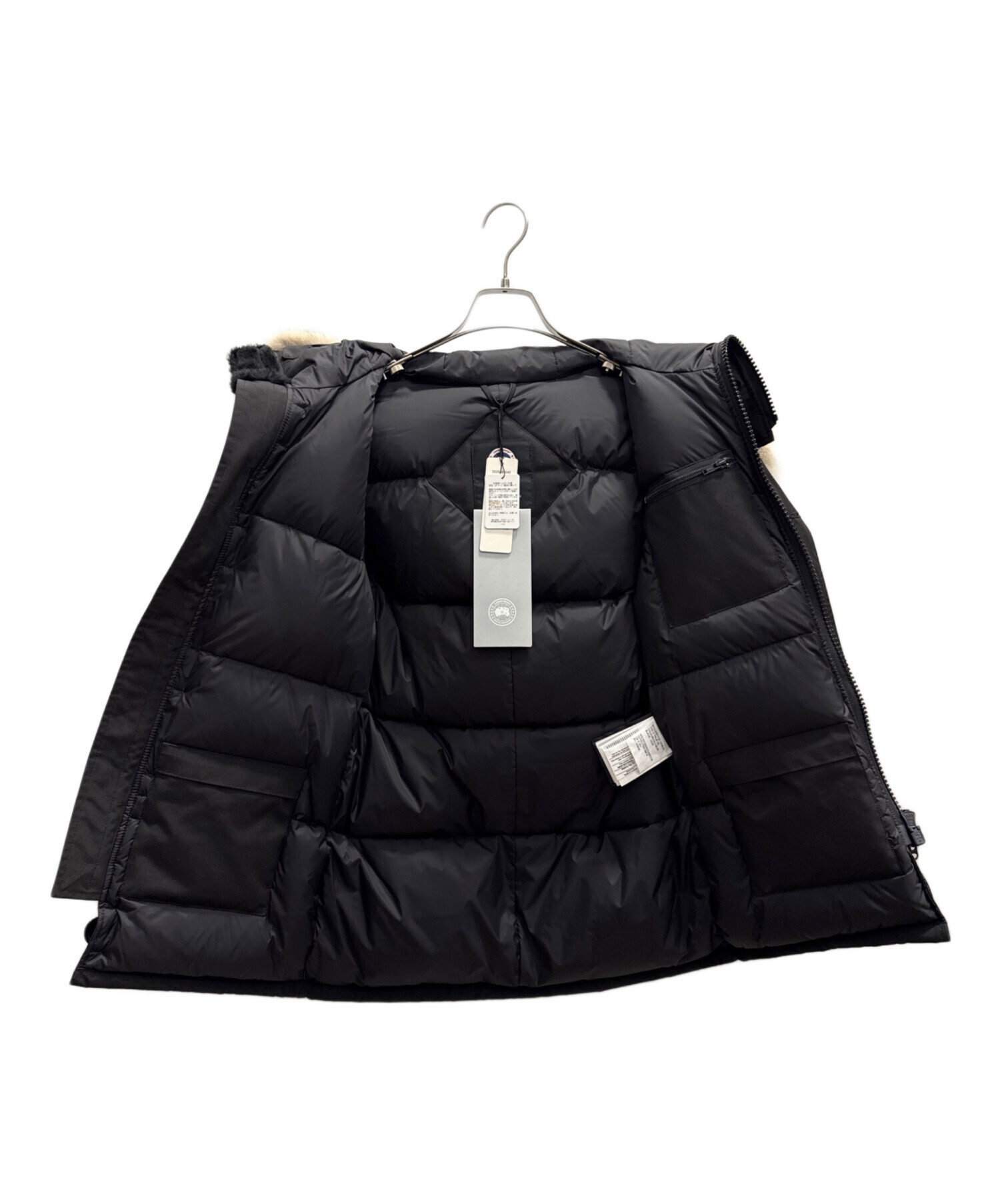 中古・古着通販】CANADA GOOSE (カナダグース) JASPER PARKA ブラック