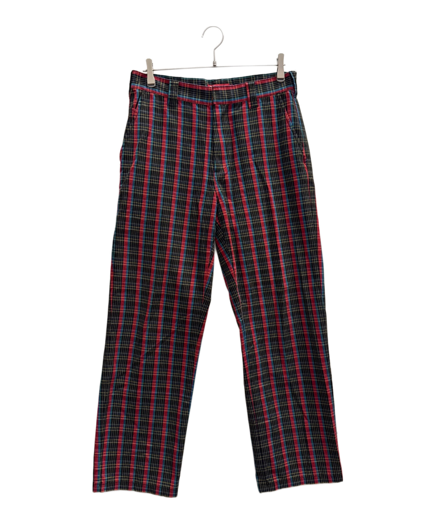中古・古着通販】SUPREME (シュプリーム) Work Pant(Red Plaid) レッド