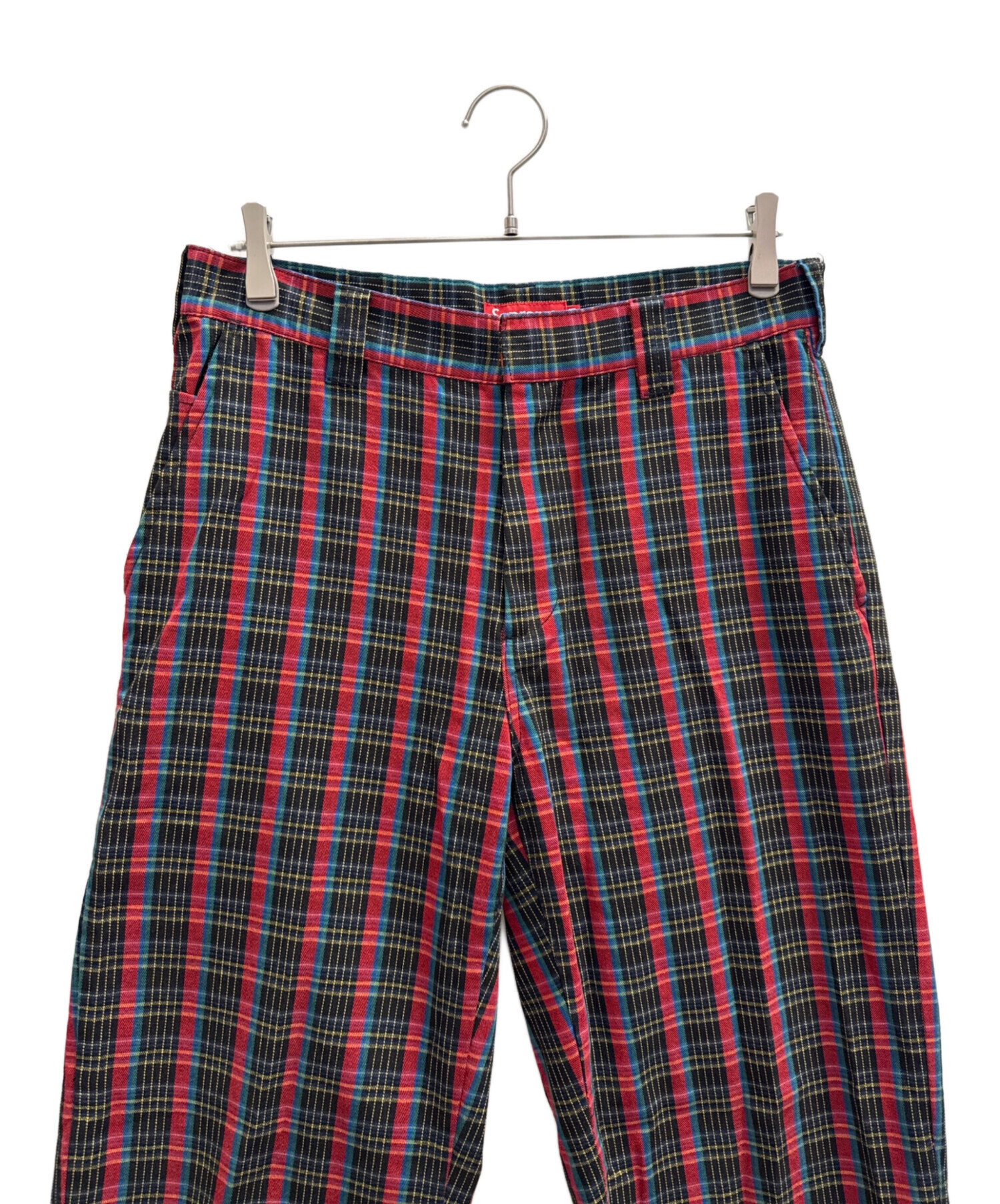 新品未使用 supreme Work Pant ワークパンツ w30　赤タグ付き 中古・古着通販】SUPREME (シュプリーム) Work Pant(Red Plaid) レッド