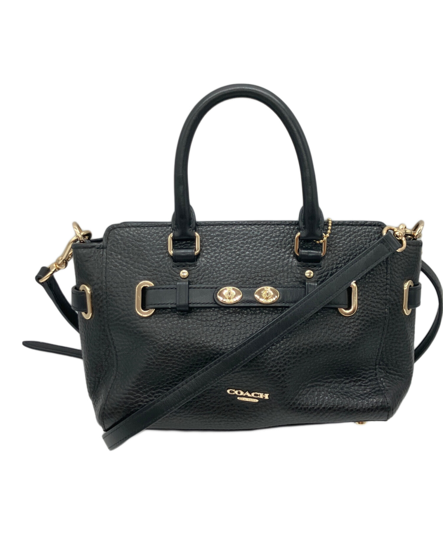 COACH コーチ プレーリー サッチェル 2way ハンド ショルダーバッグ 中古・古着通販】COACH (コーチ) 2WAYサッチェルショルダーバッグ