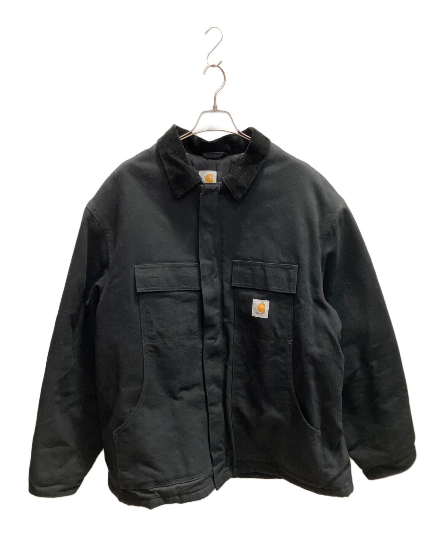 【カーハート】【2XLサイズ】【トラディショナルジャケット】【ブラック】フェード 中古・古着通販】CarHartt (カーハート) トラディショナルコート