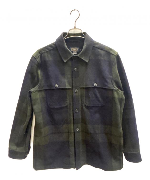 Pendleton ペンドルトン コート オリーブグリーン　40s 中古・古着通販】PENDLETON (ペンドルトン) ウールジャケット ネイビー