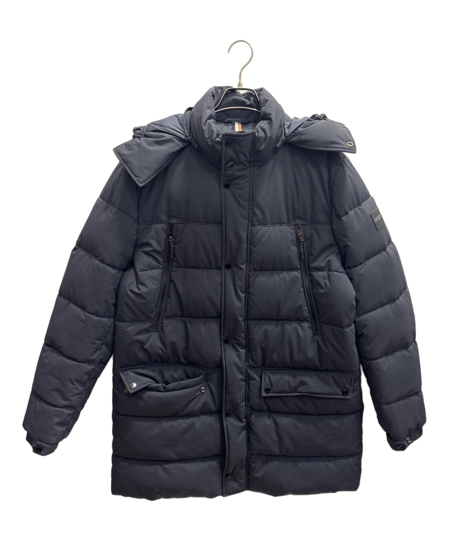 中古・古着通販】HUGO BOSS (ヒューゴ ボス) 中綿ジャケット ネイビー