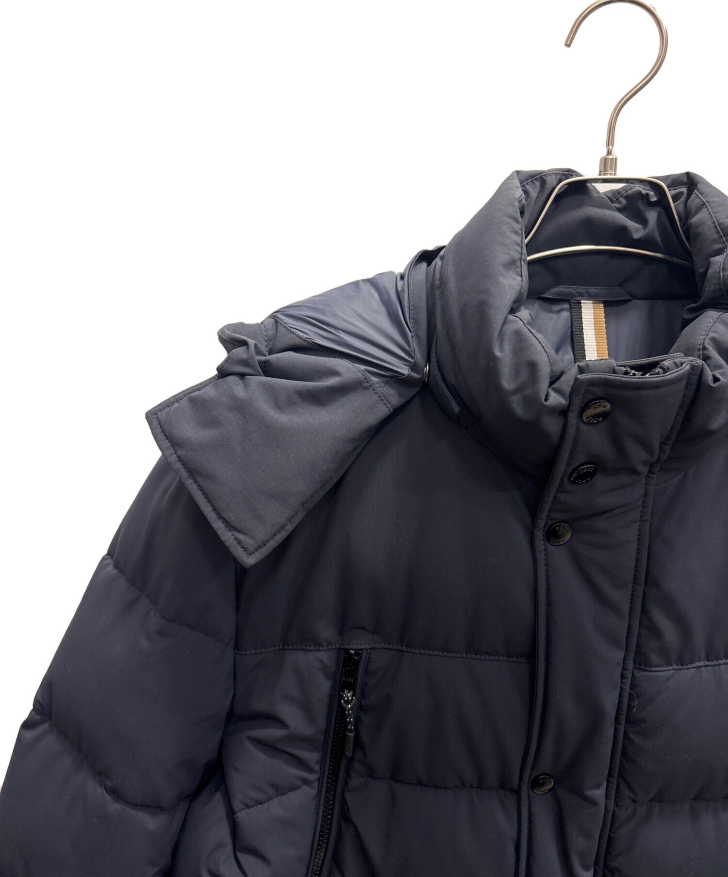 中古・古着通販】HUGO BOSS (ヒューゴ ボス) 中綿ジャケット ネイビー