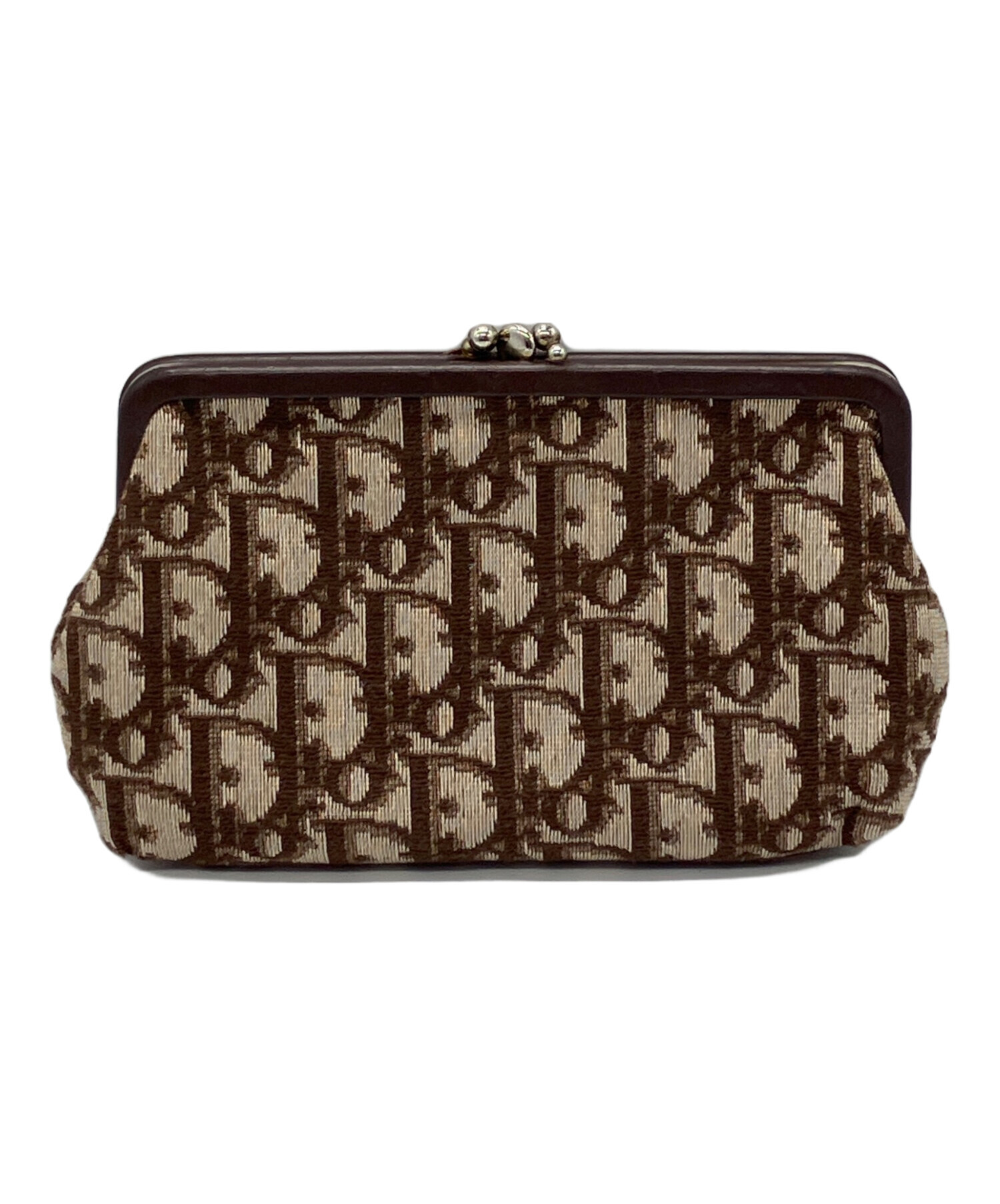 Christian Dior トロッター がま口 中古・古着通販】Christian Dior (クリスチャン ディオール