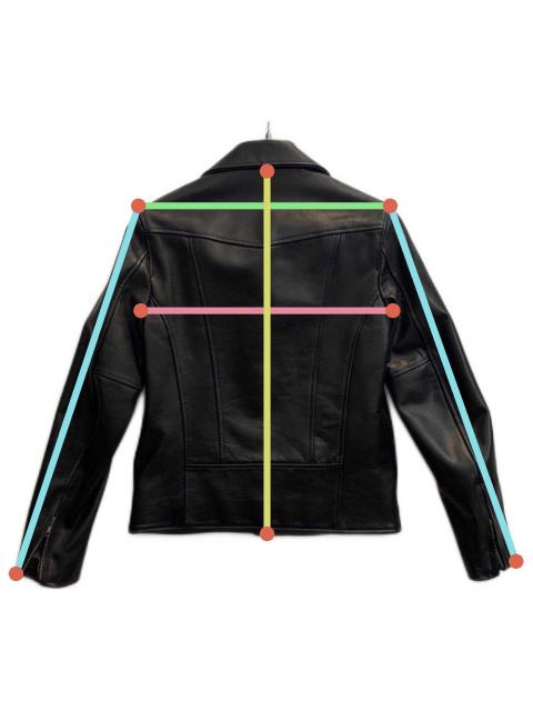 中古・古着通販】LAD MUSICIAN (ラッドミュージシャン) レザーダブル