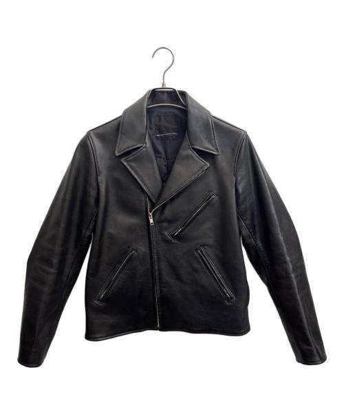 LAD MUSICIAN 牛革 カウレザー ダブルライダース 2206−364 中古・古着通販】LAD MUSICIAN (ラッドミュージシャン) レザーダブル