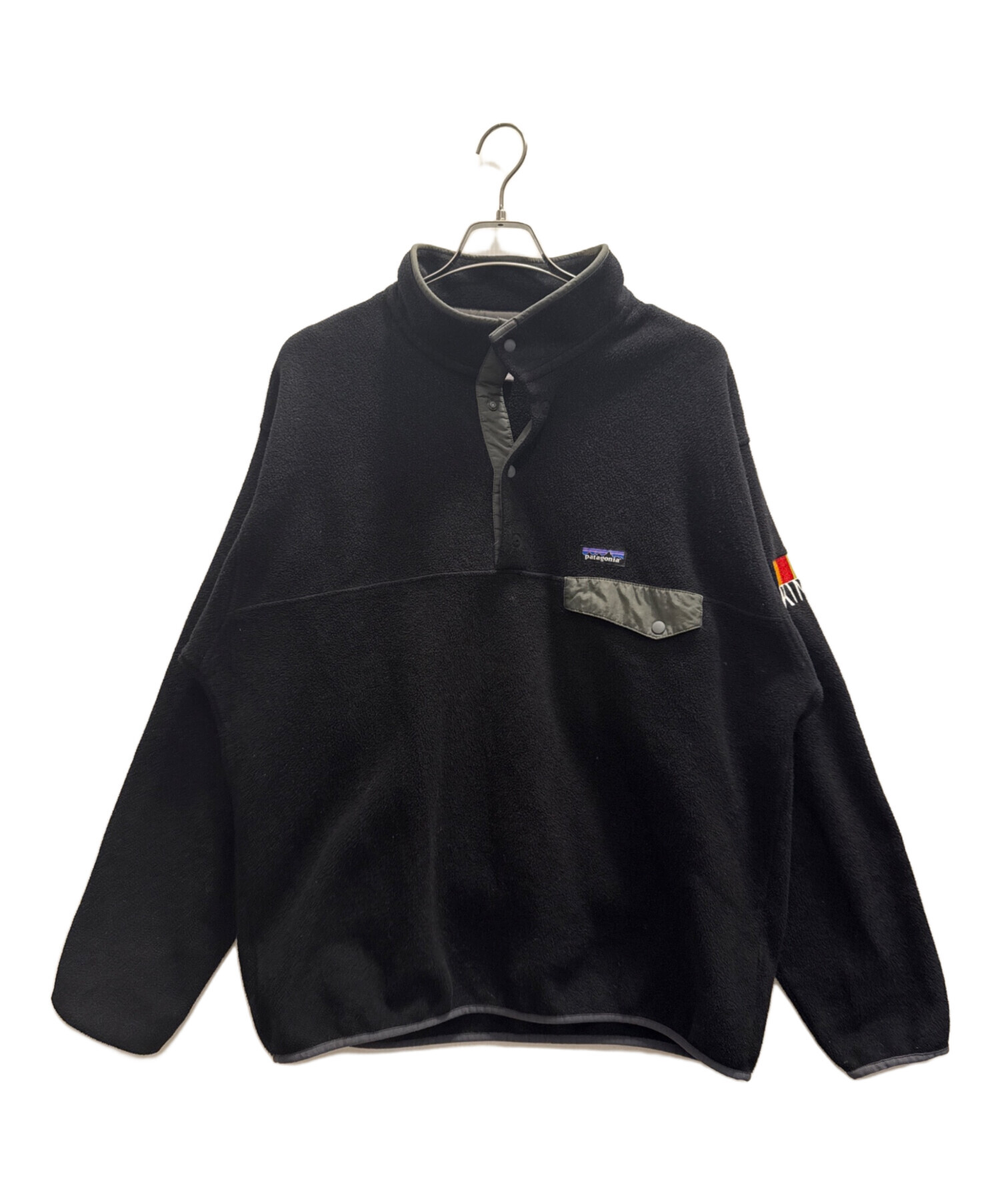 キ*ん様 ★Patagonia　シンチラスナップt　Lサイズ　美品 中古・古着通販】Patagonia (パタゴニア) シンチラスナップT ブラック