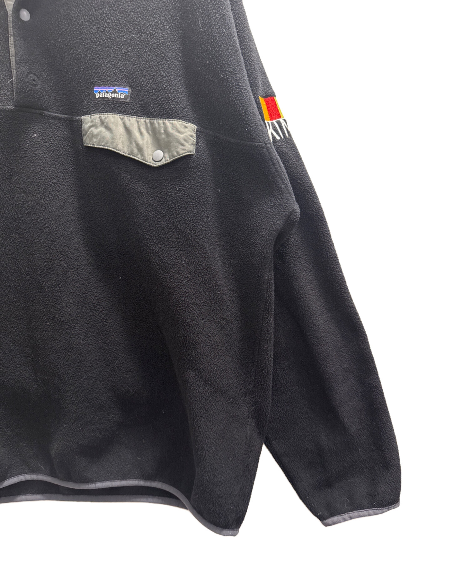 中古・古着通販】Patagonia (パタゴニア) シンチラスナップT ブラック