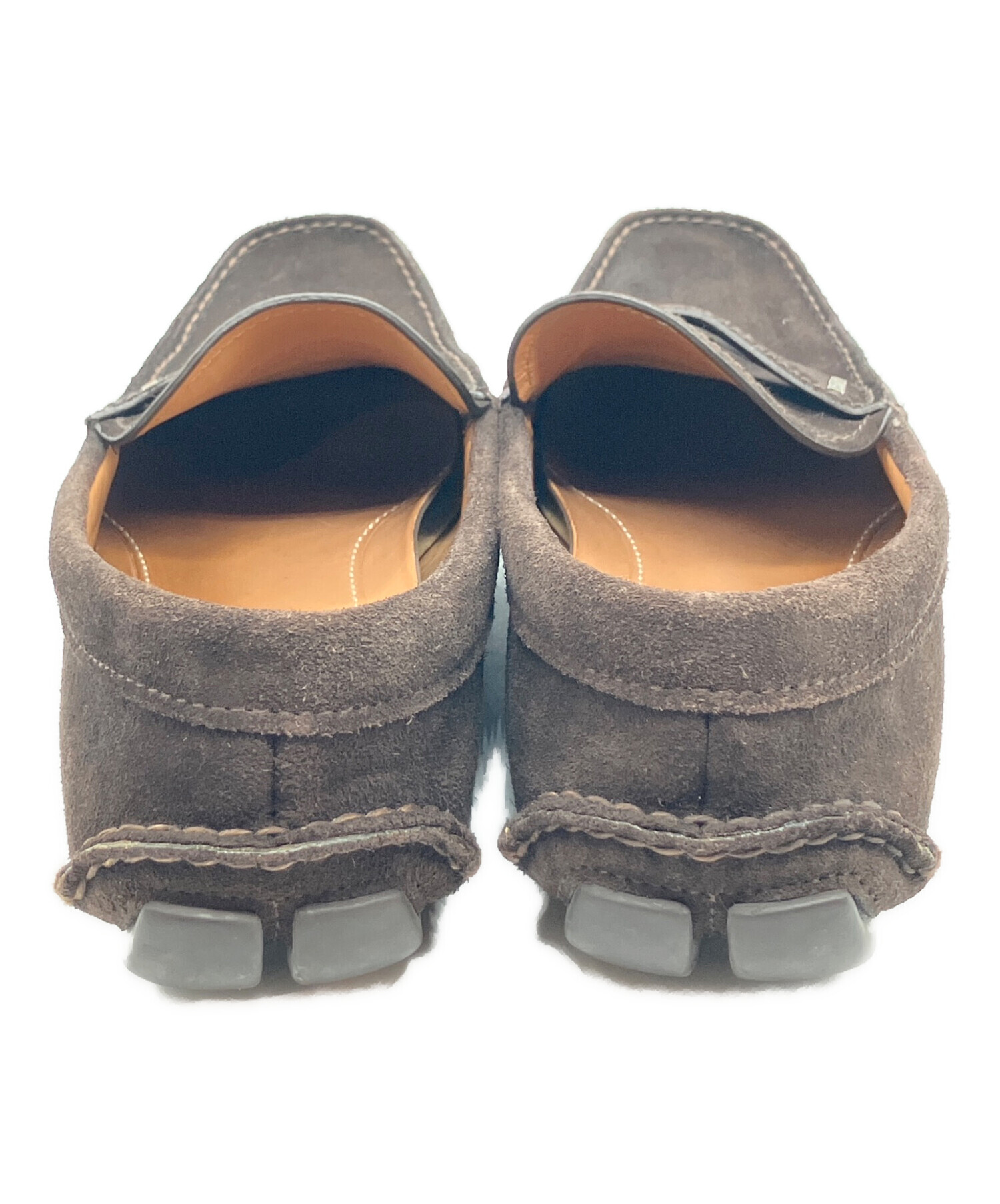 中古・古着通販】PRADA (プラダ) ドライビングシューズ ブラウン