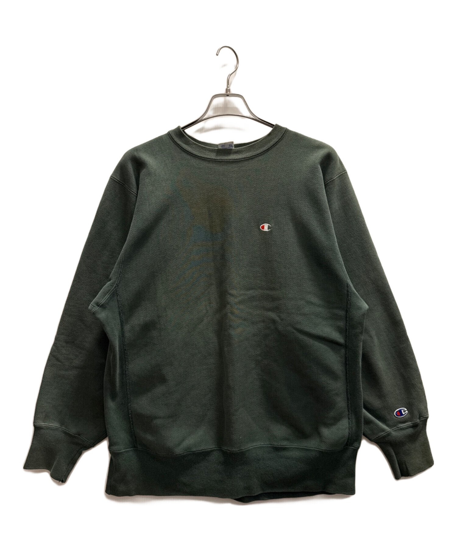 ChampionReverse WeaveトレーナーXXLグリーン未使用90's 中古・古着通販】Champion REVERSE WEAVE (チャンピオン リバース