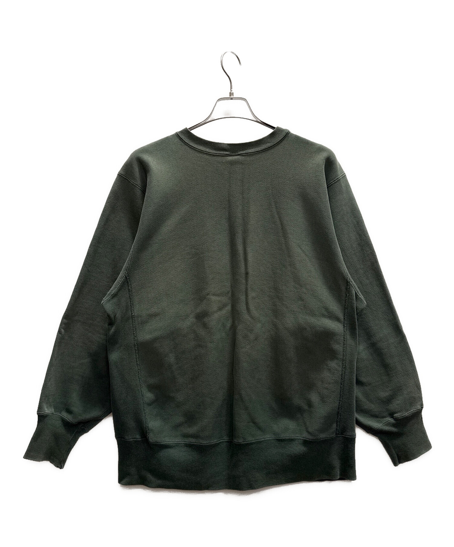 ChampionReverse WeaveトレーナーXXLグリーン未使用90's 中古・古着通販】Champion REVERSE WEAVE (チャンピオン リバース