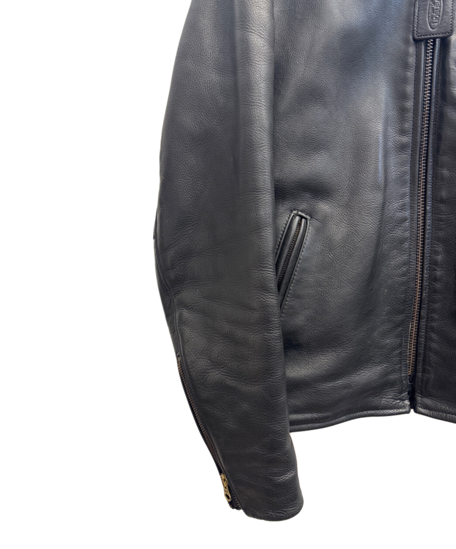 中古・古着通販】VANSON (バンソン) シングルライダースジャケット
