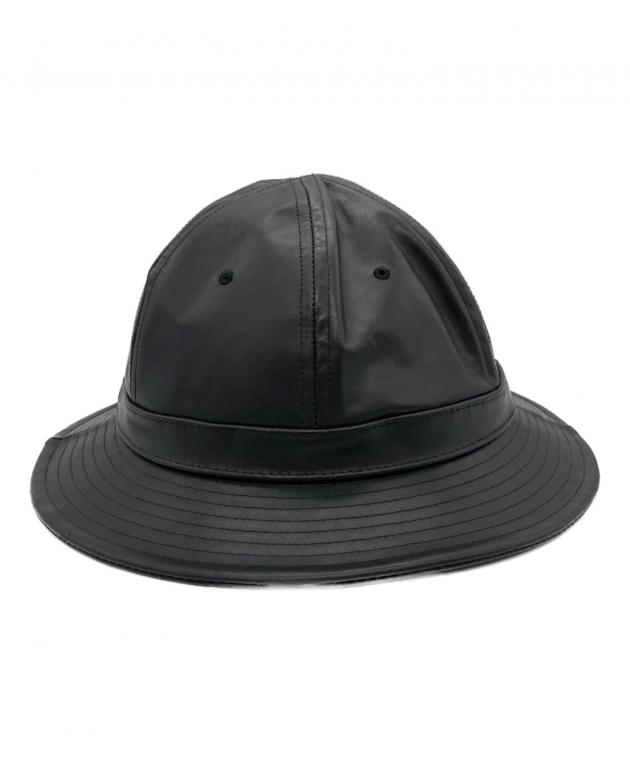 中古・古着通販】also (アルソ) レザーハット ブラック｜ブランド