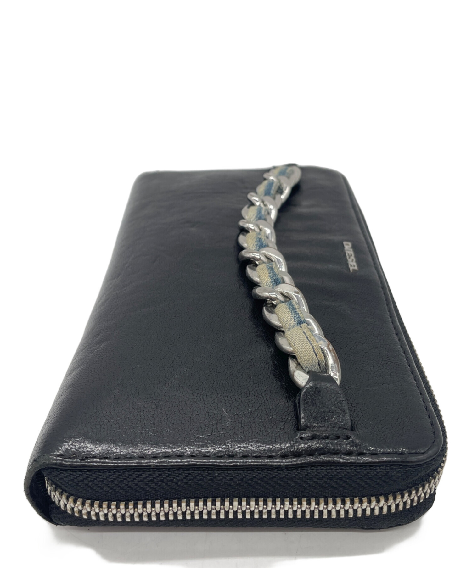 中古・古着通販】DIESEL (ディーゼル) 長財布 ブラック｜ブランド