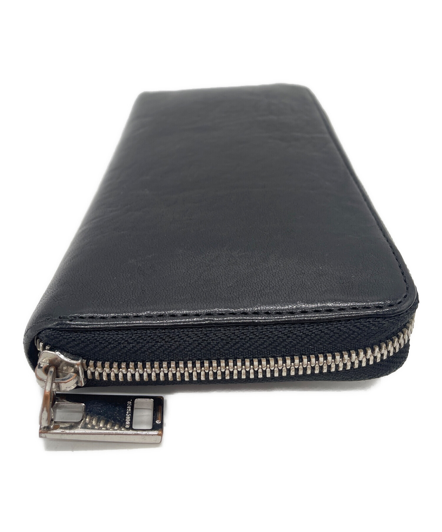 未使用保管品　DIESELInd.ロングウォレット 中古・古着通販】DIESEL (ディーゼル) 長財布 ブラック｜ブランド