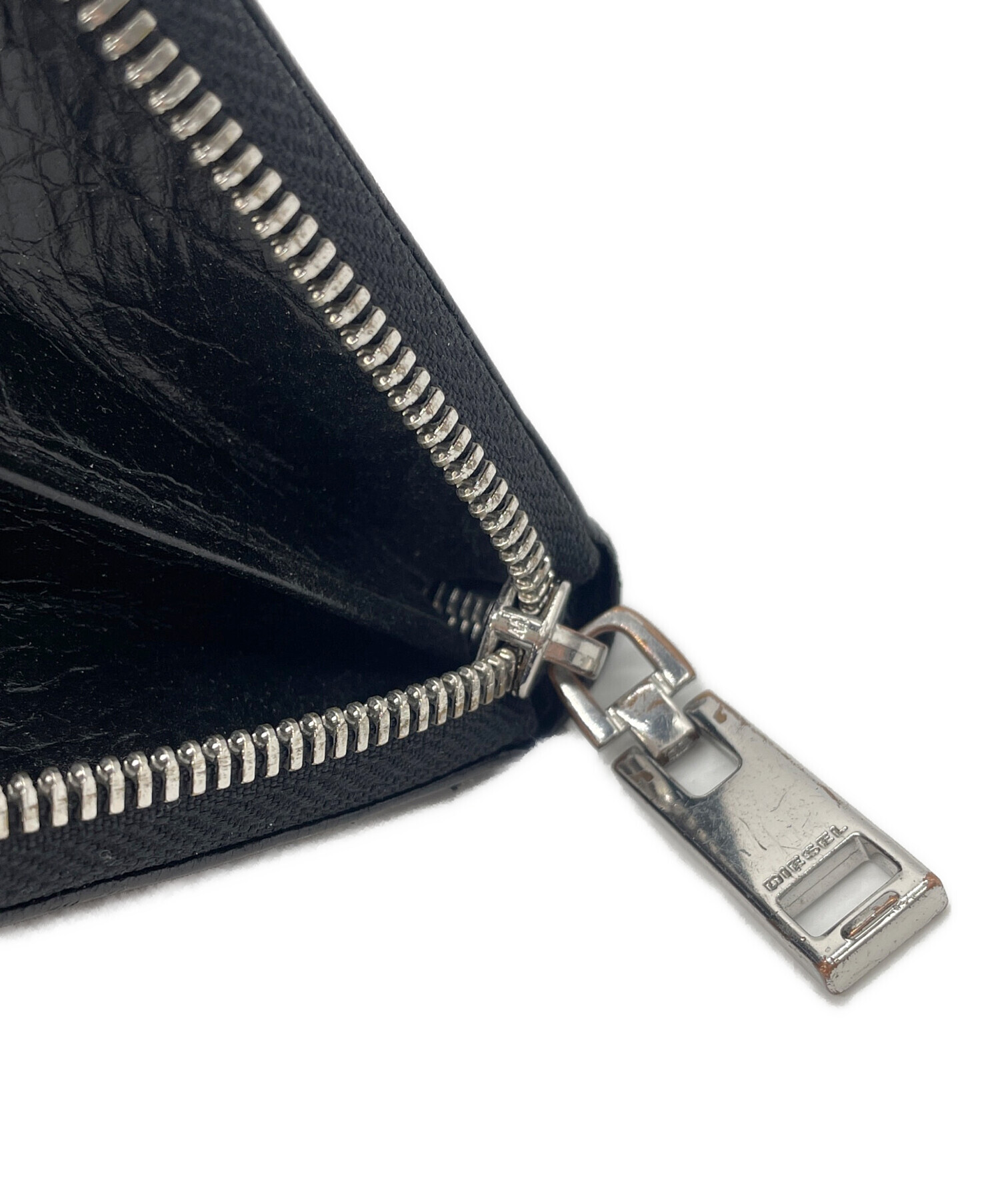 中古・古着通販】DIESEL (ディーゼル) 長財布 ブラック｜ブランド