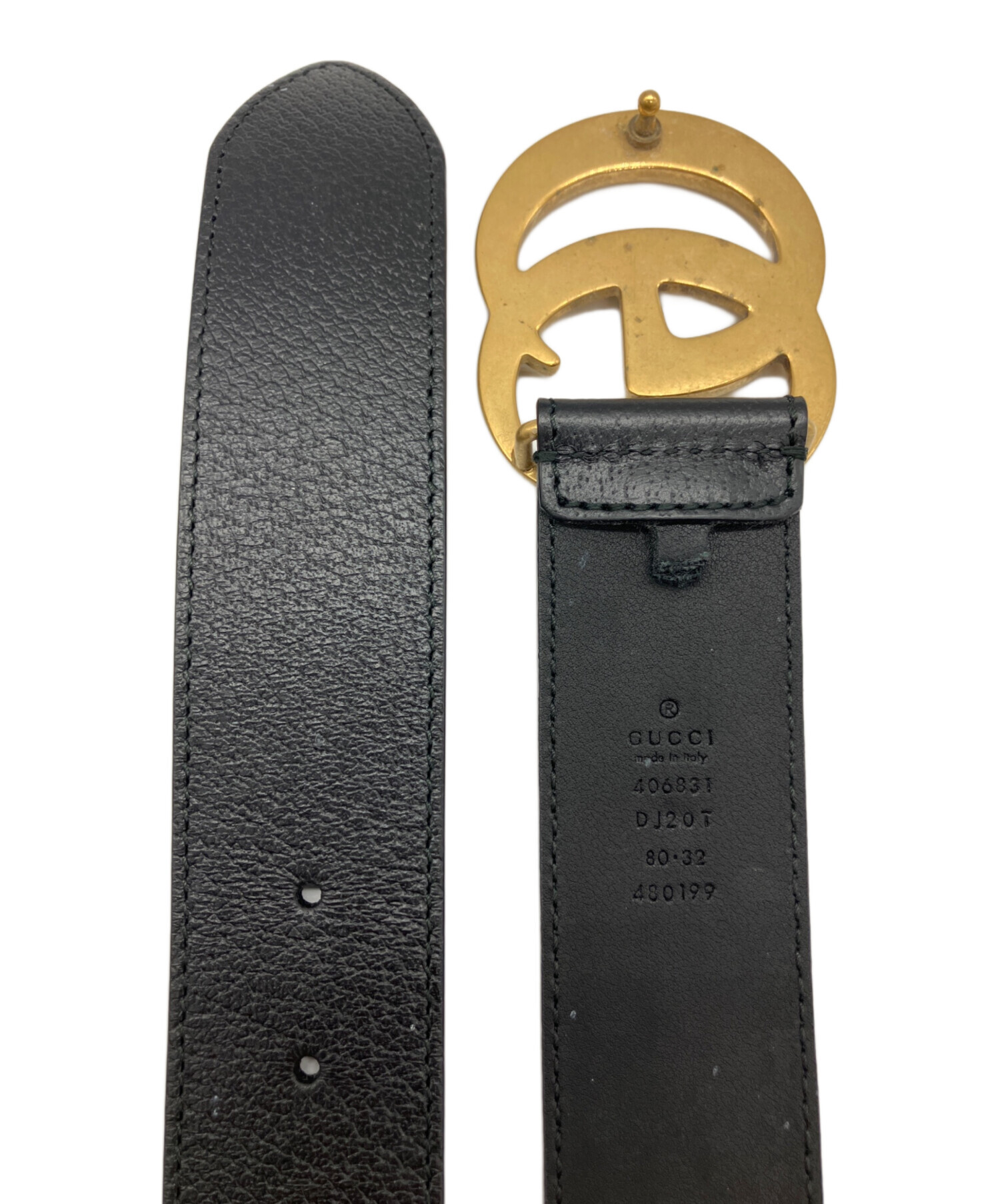 中古・古着通販】GUCCI (グッチ) ベルト ブラック｜ブランド・古着通販