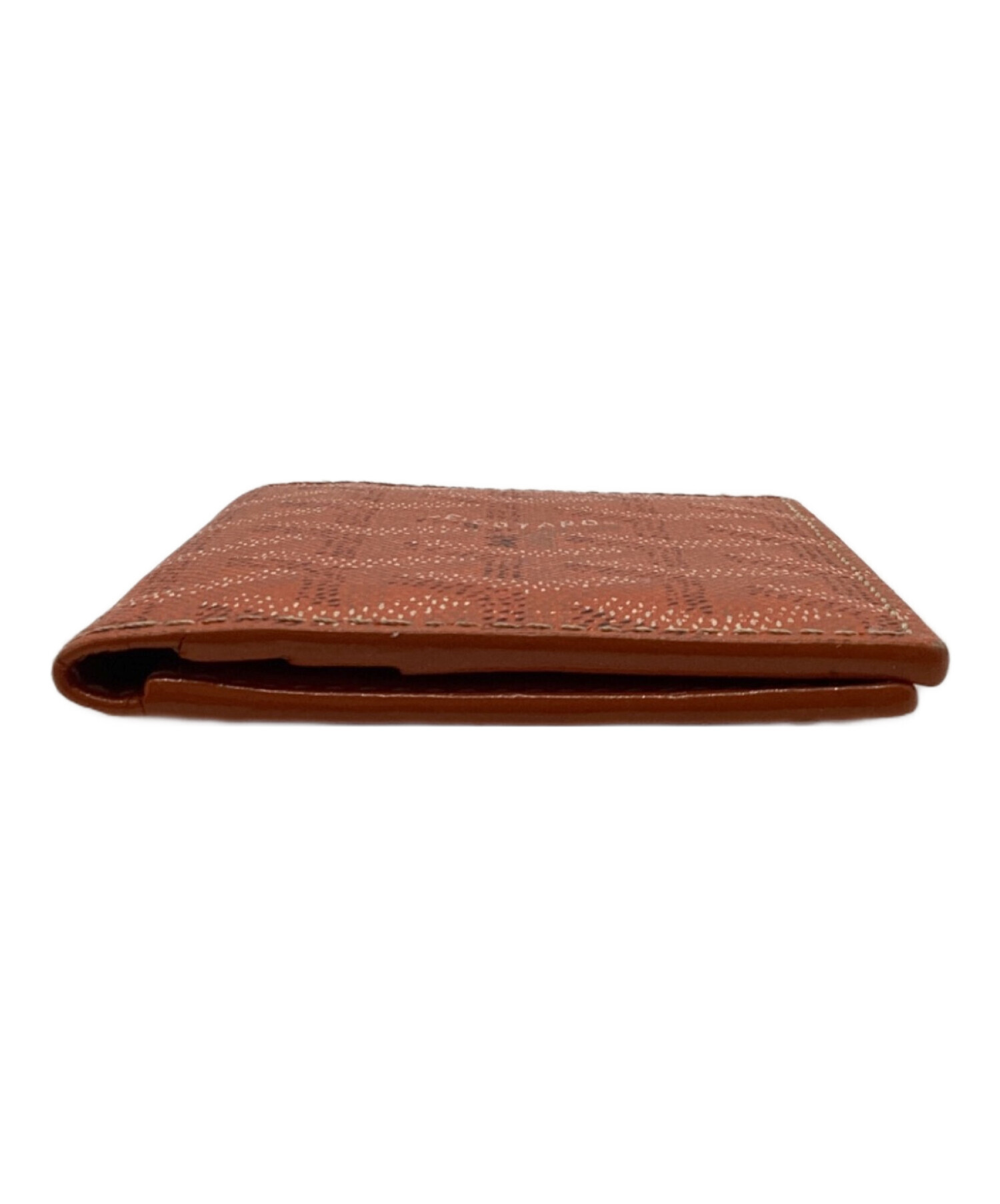 中古・古着通販】GOYARD (ゴヤール) カードケース オレンジ｜ブランド