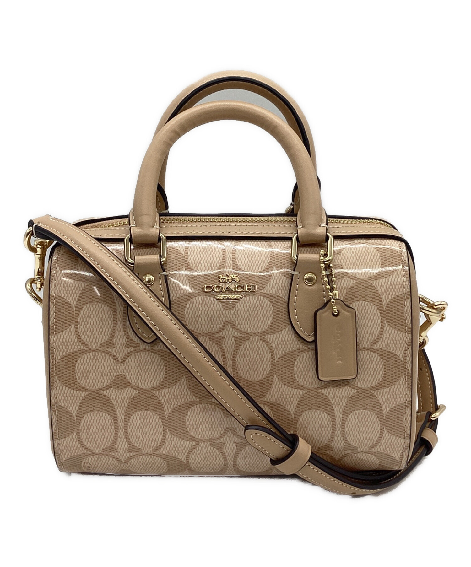 COACH ボディバッグ ベージュ/黒 コーチ COACH バッグ （ベージュ） - ファッション通販 MAGASEEK