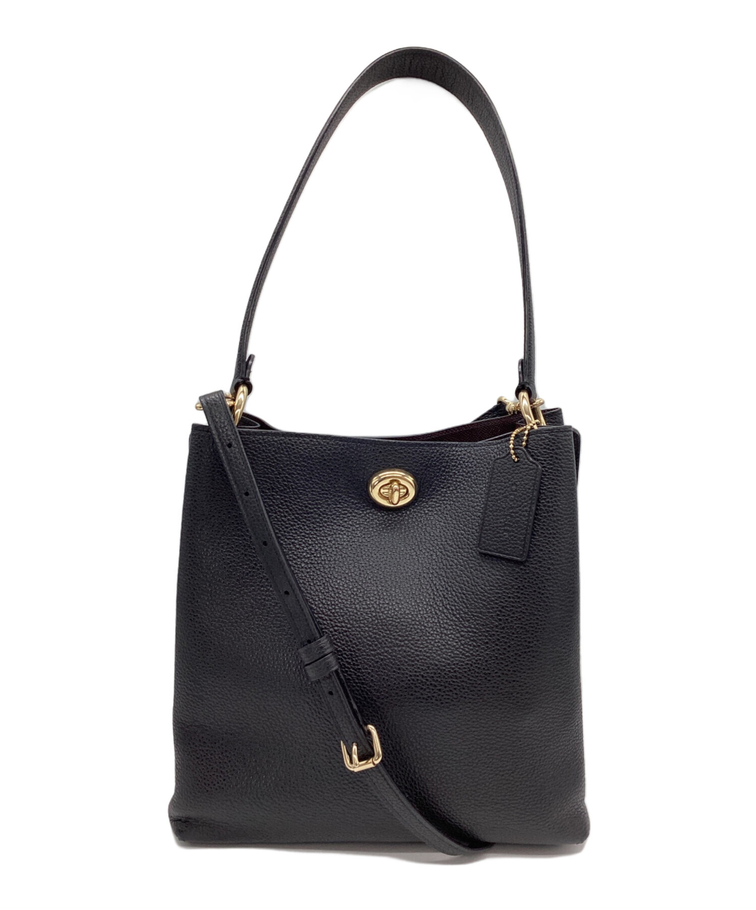 COACH チャーリーバケット　バケットショルダー coach coach チャーリー バケット バッグ ブラック