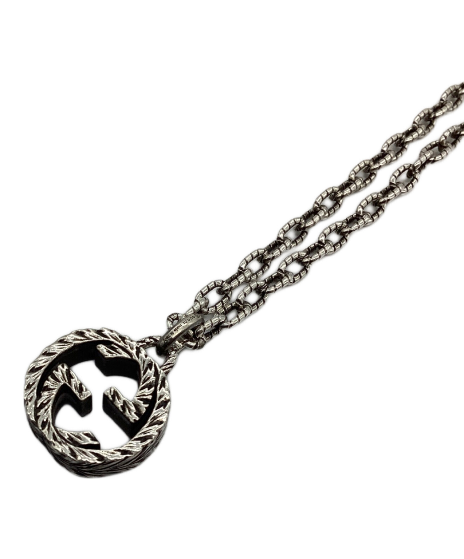 中古・古着通販】GUCCI (グッチ) ネックレス/インターロッキングG