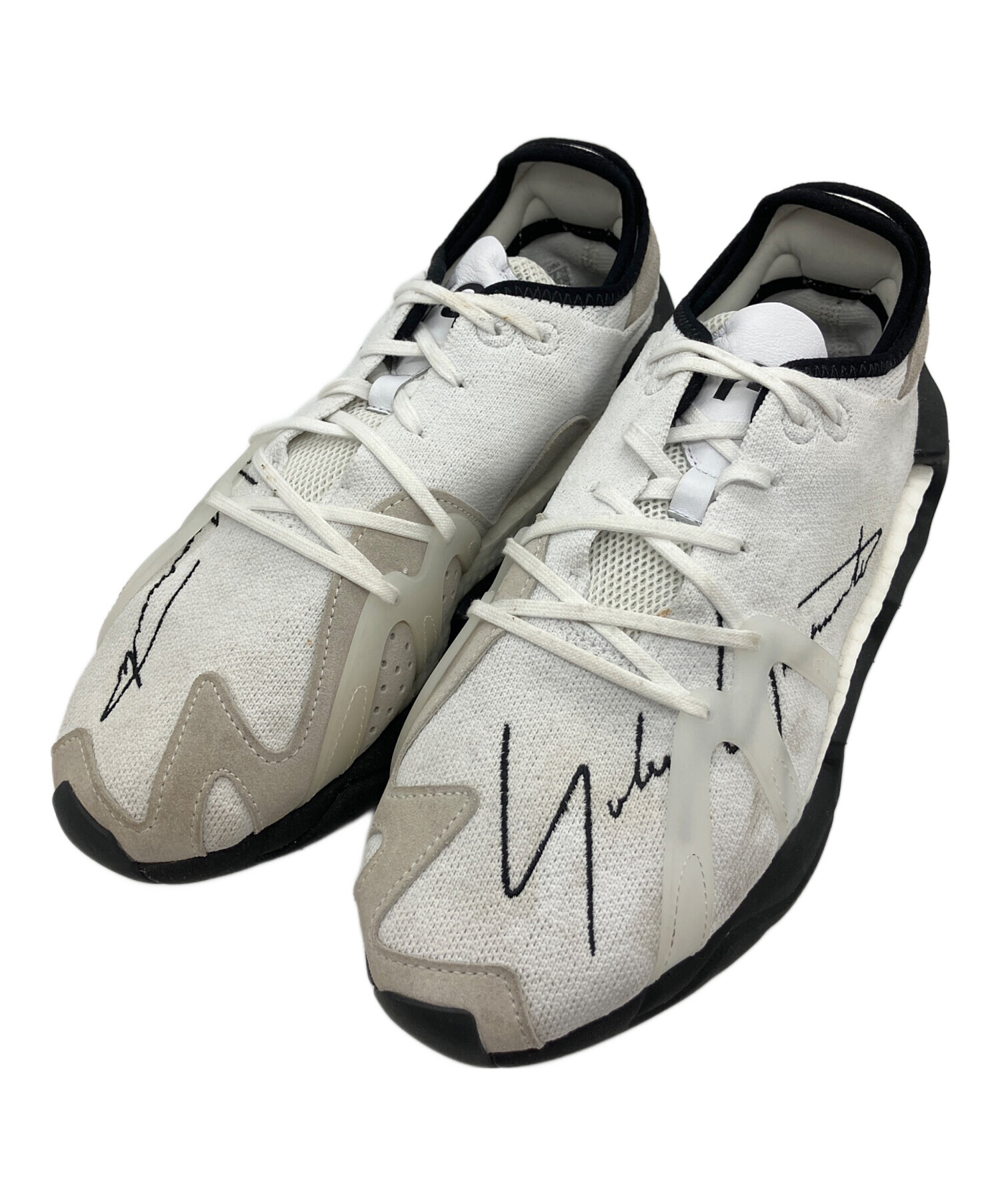 中古・古着通販】Y-3 (ワイスリー) スニーカー ホワイト サイズ:26.5cm 