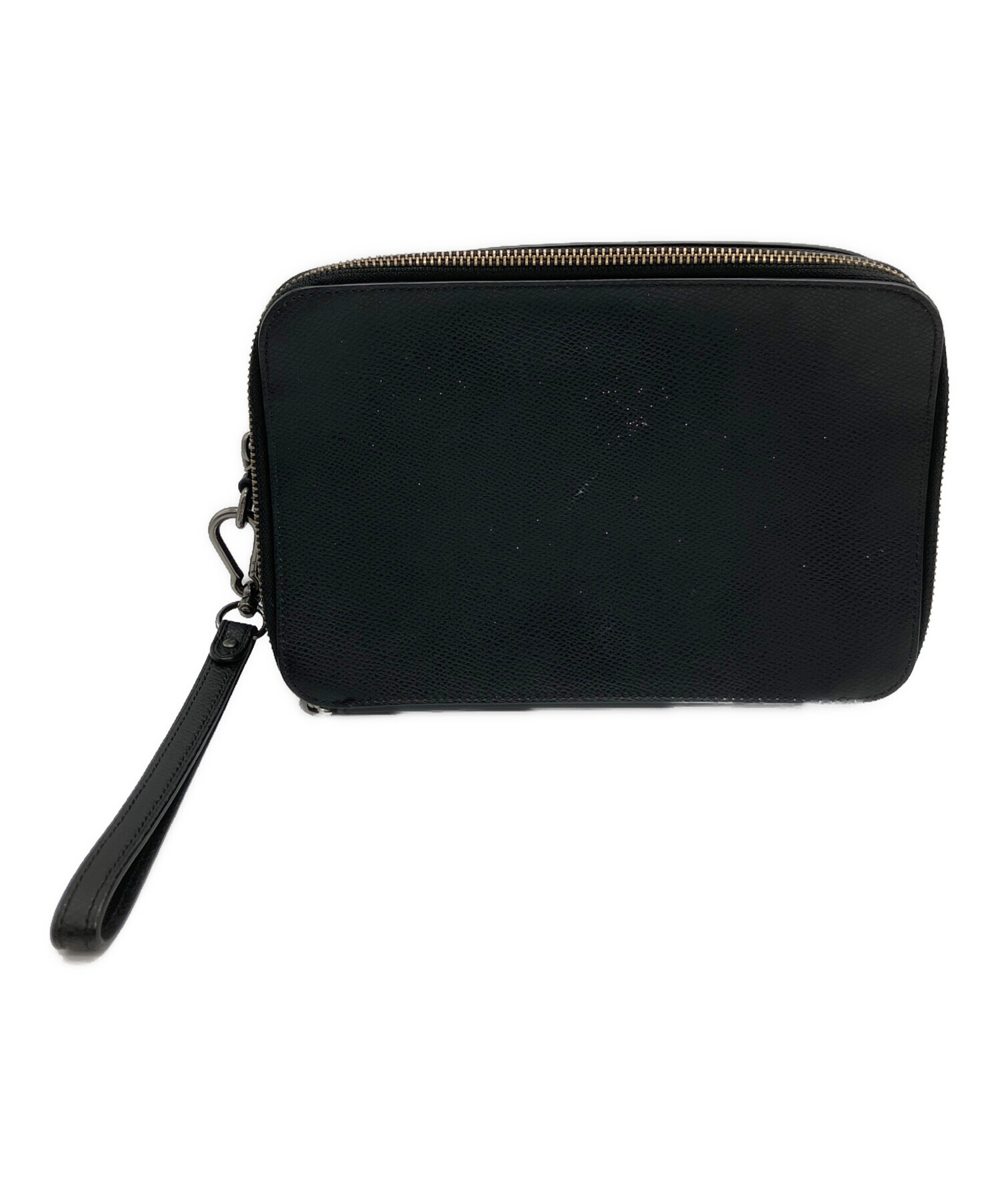 中古・古着通販】COACH (コーチ) セカンドバッグ ブラック｜ブランド