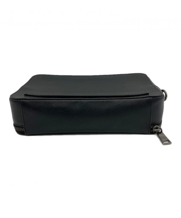 中古・古着通販】COACH (コーチ) セカンドバッグ ブラック｜ブランド