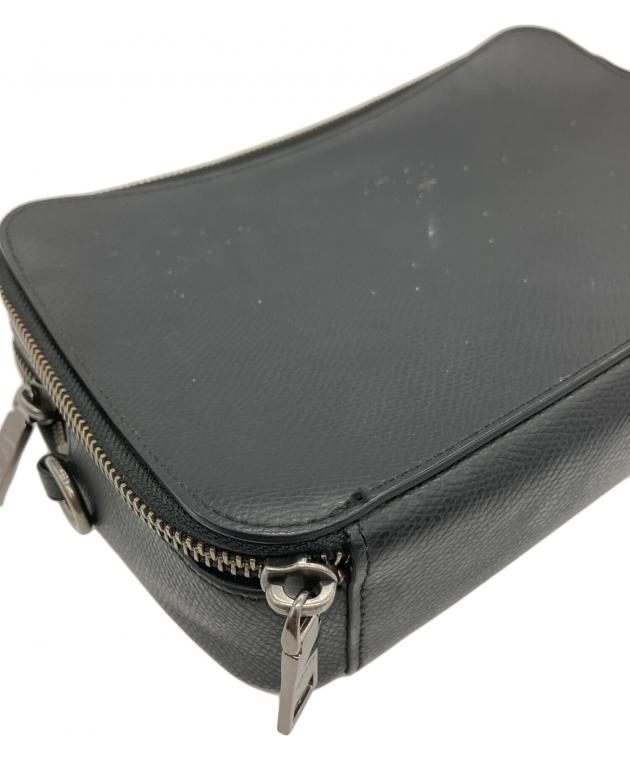 中古・古着通販】COACH (コーチ) セカンドバッグ ブラック｜ブランド