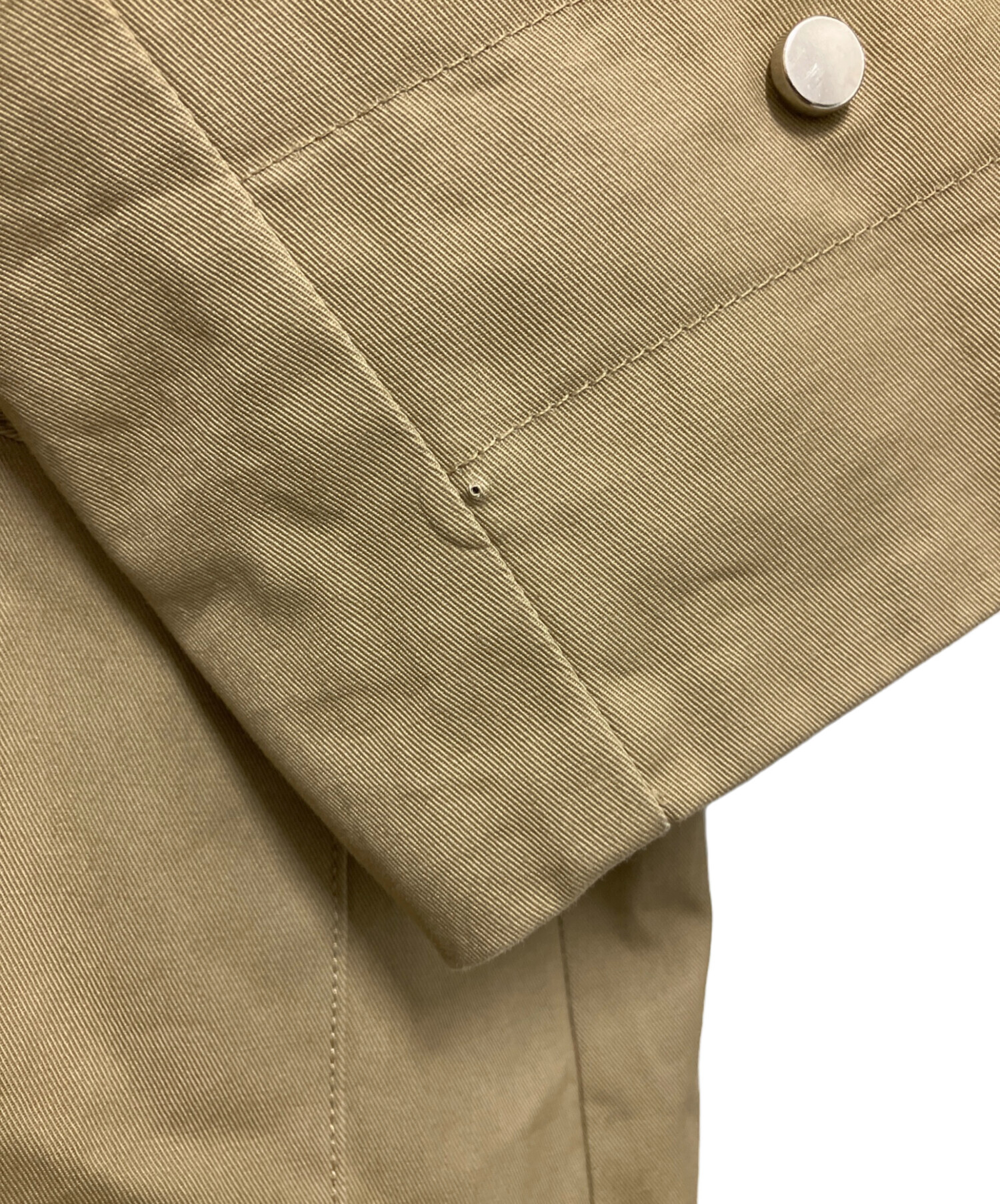 中古・古着通販】FASHIRU (ファシル) ステンカラーコート ベージュ