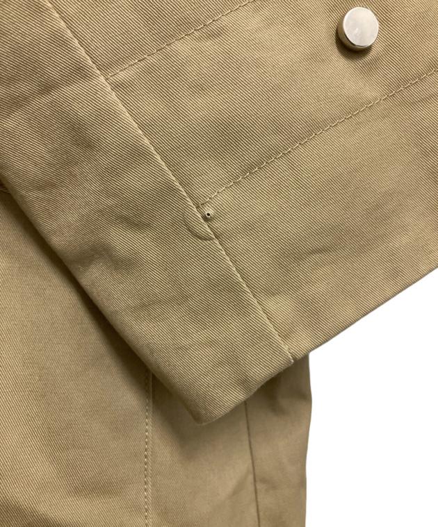 中古・古着通販】FASHIRU (ファシル) ステンカラーコート ベージュ