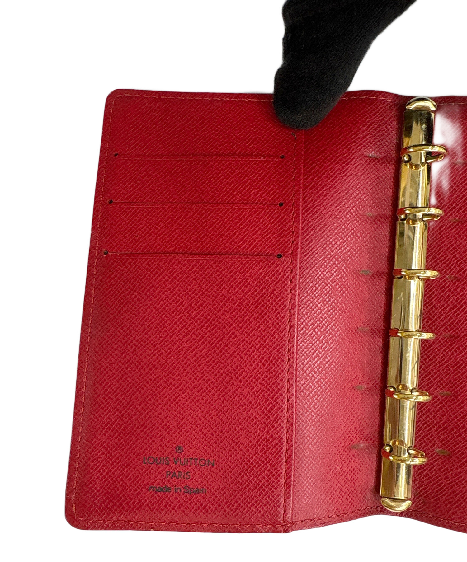 中古・古着通販】LOUIS VUITTON (ルイ ヴィトン) 手帳カバー レッド