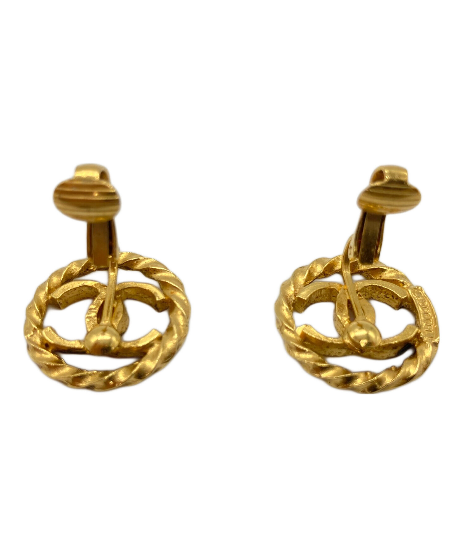 中古・古着通販】CHANEL (シャネル) イヤーカフ ゴールドカラー