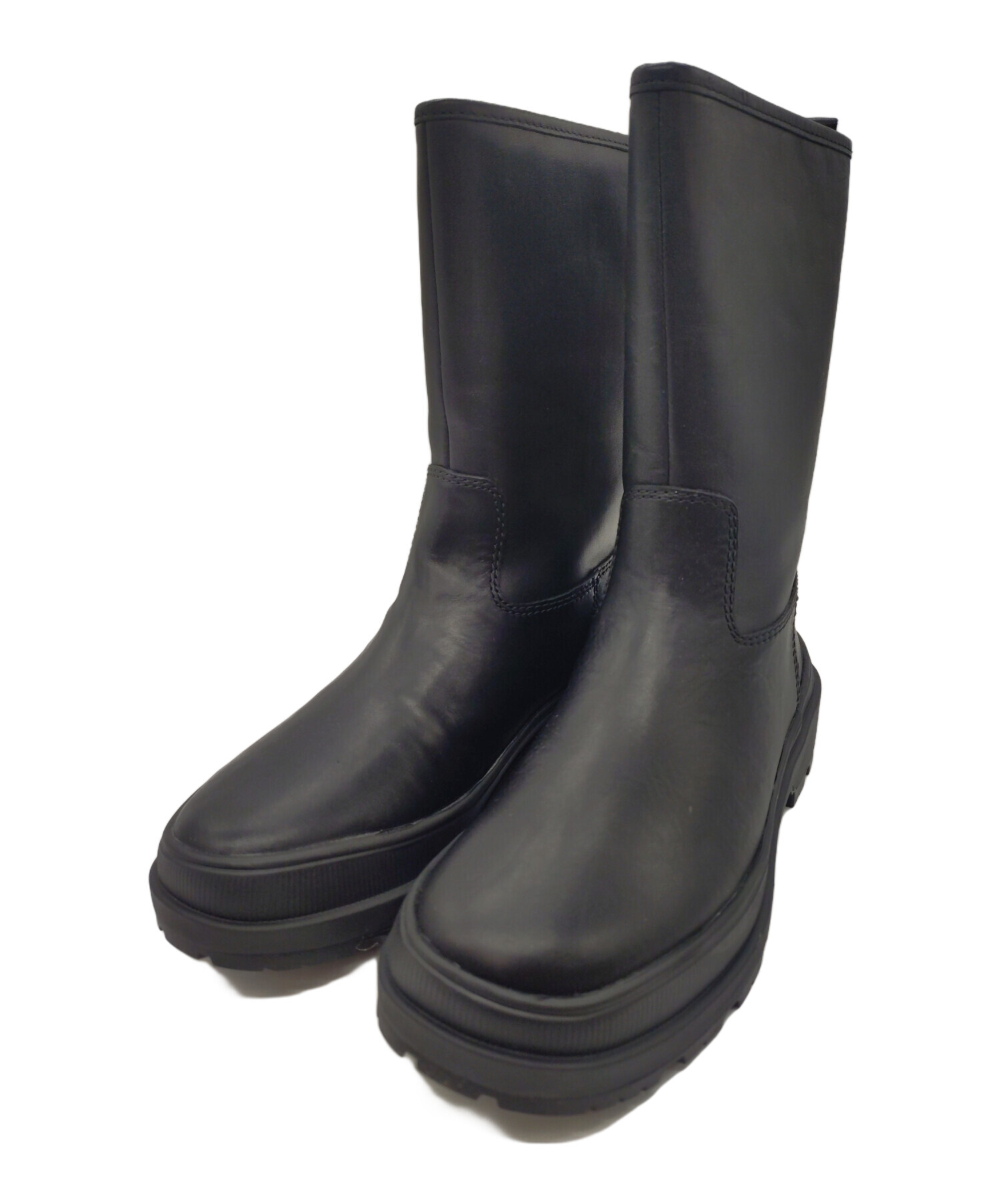 中古・古着通販】CAMPER (カンペール) ミドルブーツ ブラック サイズ